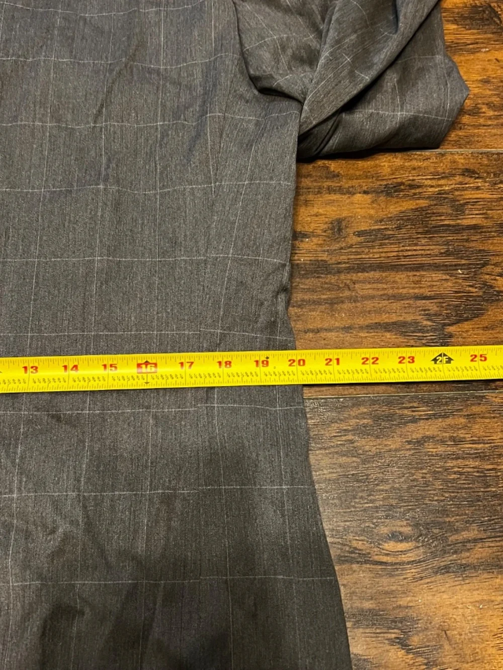 Vintage Burberry Single Breasted Suit Jacket Men 42L Wool Brown Check Made USA
